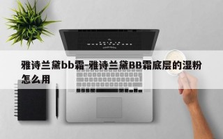 雅诗兰黛bb霜-雅诗兰黛BB霜底层的湿粉怎么用