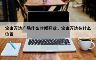 宝山万达广场什么时候开业，宝山万达在什么位置