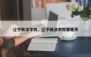 辽宁政法学院，辽宁政法学院那艳芳